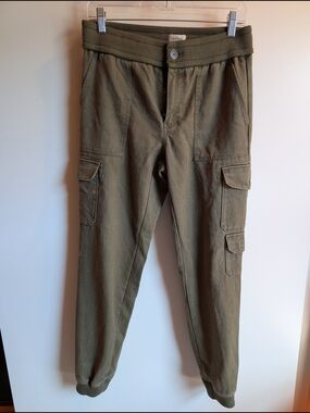 UpWest Olive Cargo Jogger Pants